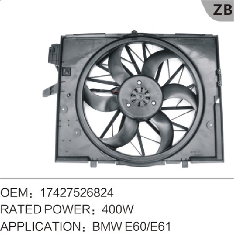 Fã de Cooling Auto Parts para E60 OEM Baa35; 17427526824