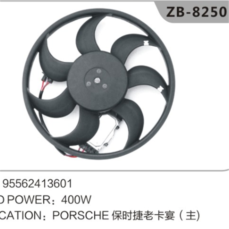 95562413601 ventilador de arrefecimento do radiador automático para PORSCHE CAYENNE